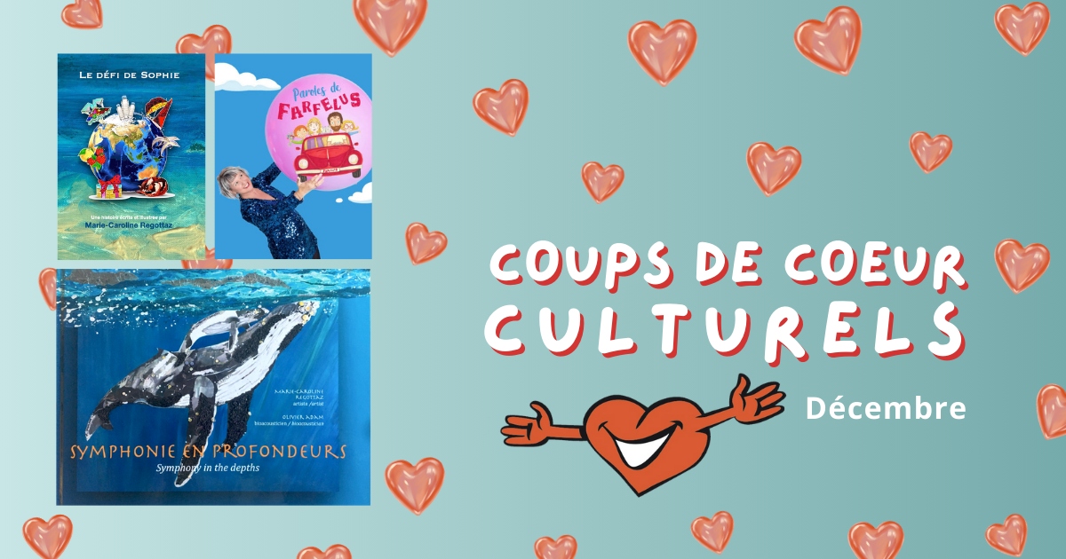 Les coups de cœur de Question de cœur | Décembre 2025